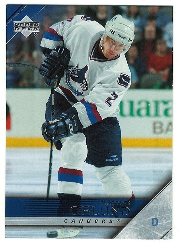 05-06 Upper Deck #192 Mattias Ohlund