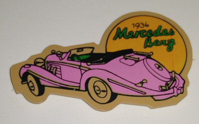 MERCEDES BENZ 1936 JÄÄKAAPPI MAGNEETTI