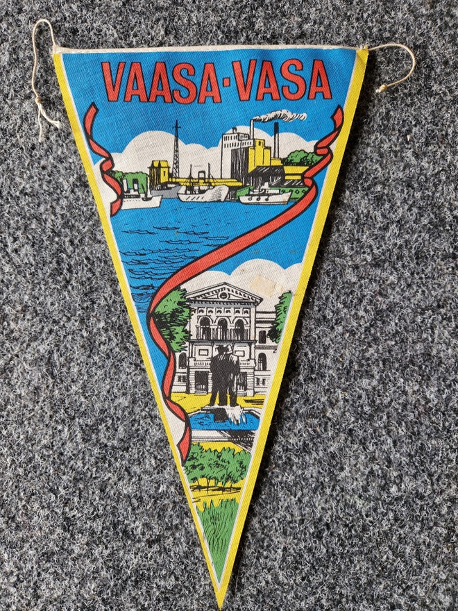 Vaasa-Vasa vintage iso matkailuviri