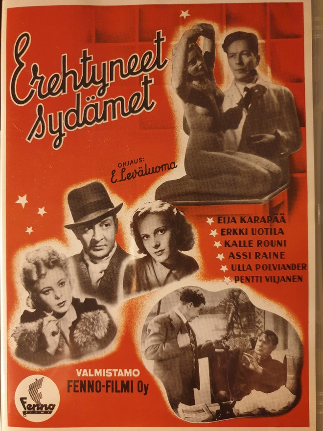 Erehtyneet sydämet dvd
