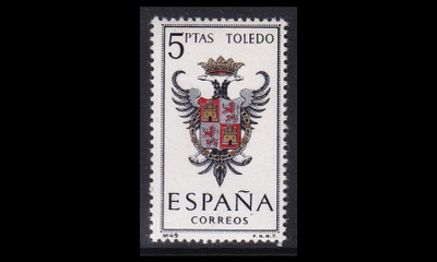 Espanja 1591 ** Vaakuna Toledo (1966)