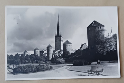 Tallinna, Tornien aukio, vkpk, p. 1938 Suomeen