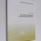 Juha Turunen : Pain and pain management in Finnish genera... - pikkukuva 1