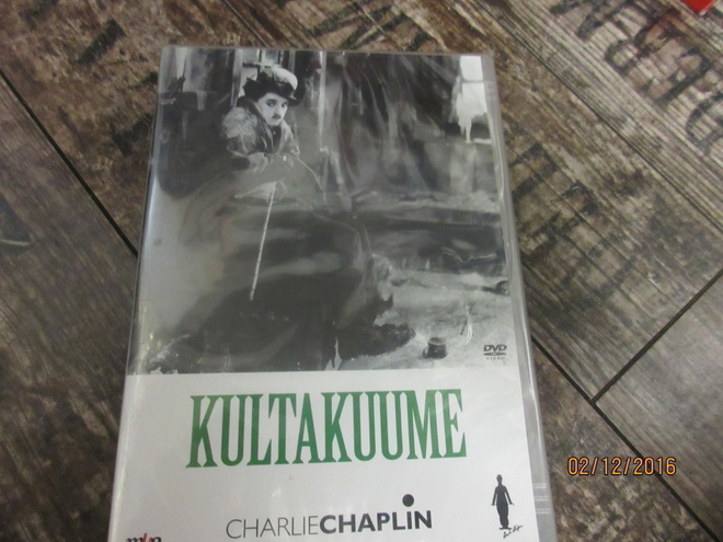 Charlie Chaplin - Kultakuume (DVD) *uusi*