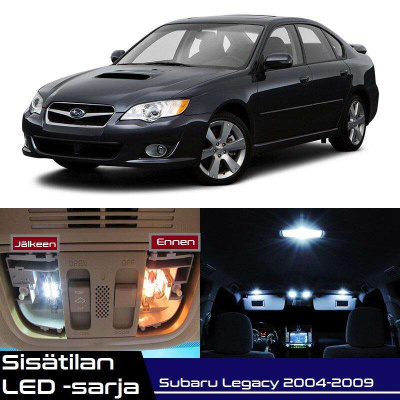 Subaru Legacy (MK4) Sisätilan LED-sarja 8-osainen