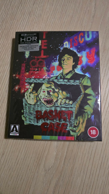 Basket case .4k uhd .slipcover.uusi