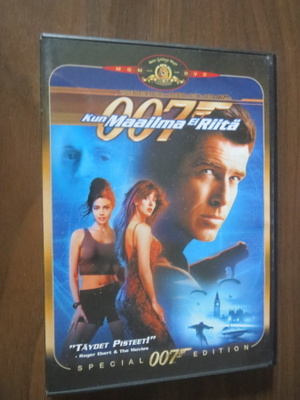 007 Kun maailma ei riitä DVD