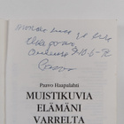 Paavo Haapalahti : Muistikuvia elämäni varrelta (signeera... - pikkukuva 3