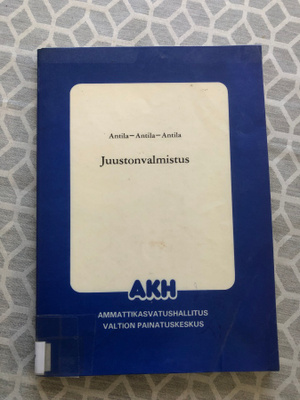 Juustonvalmistus Antila