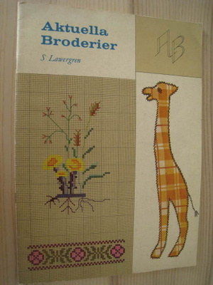 Aktuella Broderier – S Lawergren kirjonta malli