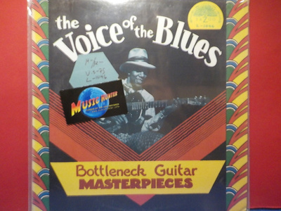 VARIOUS - THE VOICE OF THE BLUES: BOTTLENECK GUITAR M-/M- LP
