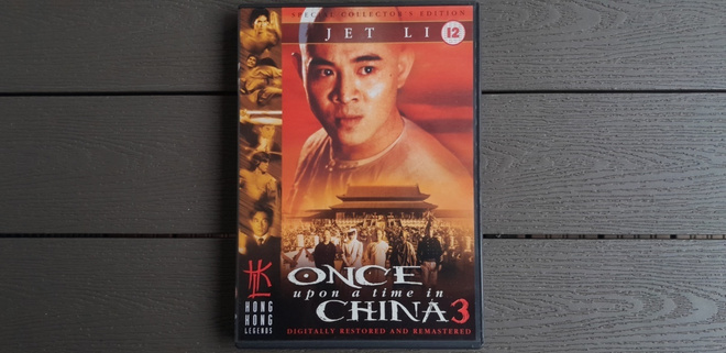 DVD: Once Upon A Time In China 3 III (Jet Li 1993/2001)