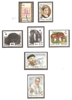 SUOMI-pmerkit126 kpl LAPEn irtolehdillä B 94-B 115= 22 kpl