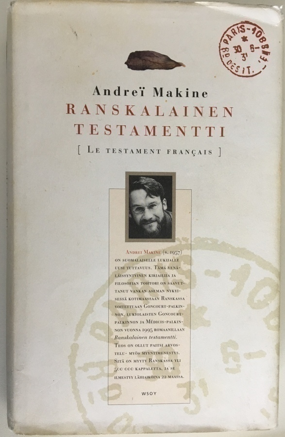 ANDREI MAKINE: RANSKALAINEN TESTAMENTTI