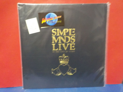 SIMPLE MINDS - LIVE IN THE CITY OF LIGHT M-/EX- 2LP