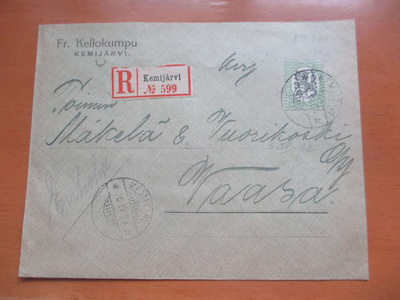 1922 Kemijärvi R liikekuori