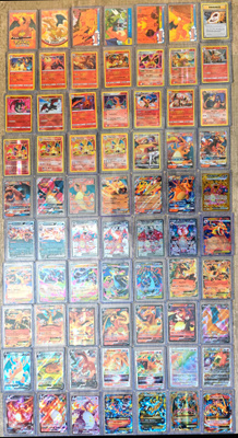 Pokemon Charizard kokoelma 70kpl NM/EX