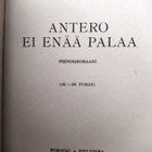 Antero ei enää palaa Waltari Mika - pikkukuva 5