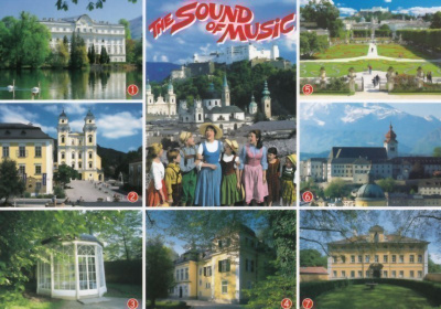 Sound of Music, Salzburg, eri kohteita