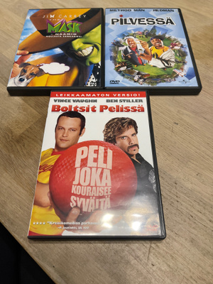 Äijäkomediat ja kulttiklassikot DVD-paketti 3 kpl