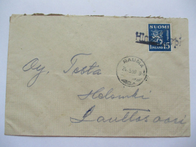 1950 Hinnerkorpi rivil + Rauma kuorella