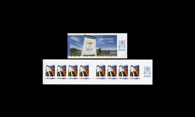 2006OKV1 ** Omakuvamerkit postilaatikko vihko (2006)