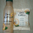 Love nature caring organic oat&apricot suihkuvoide/palasaipp - pikkukuva 1