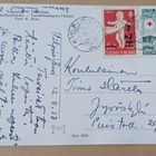 Kilpisjärvi, Saana, SMY nro 1313, p. 1950, Tubi-, SPR-merkit - pikkukuva 2
