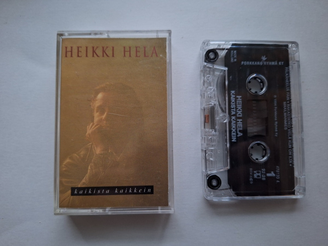 HEIKKI HELA - KAIKESTA KAIKKEIN c-kasetti