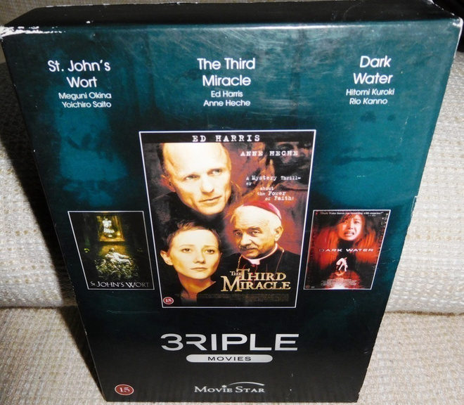 Third Miracle & St. John's Wort & Dark [3x DVD] (3 elokuvaa)
