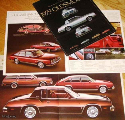 1979 Oldsmobile Cutlass esite - KUIN UUSI - 24 sivua