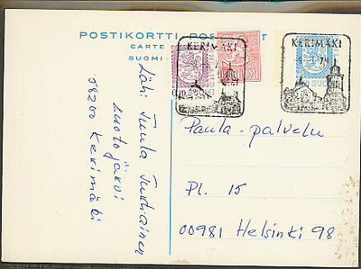 Kerimäki matkailuleima 1974