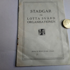 LOTTA - SVÄRD VIHKO, Organisaatio, HELSINGFORS - 1941 - pikkukuva 3