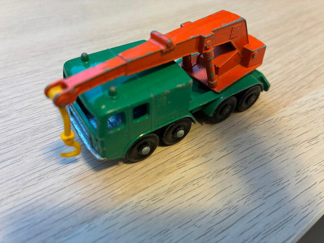 Lesney Matchbox nosturiauto vanha pikkuauto n 1/64