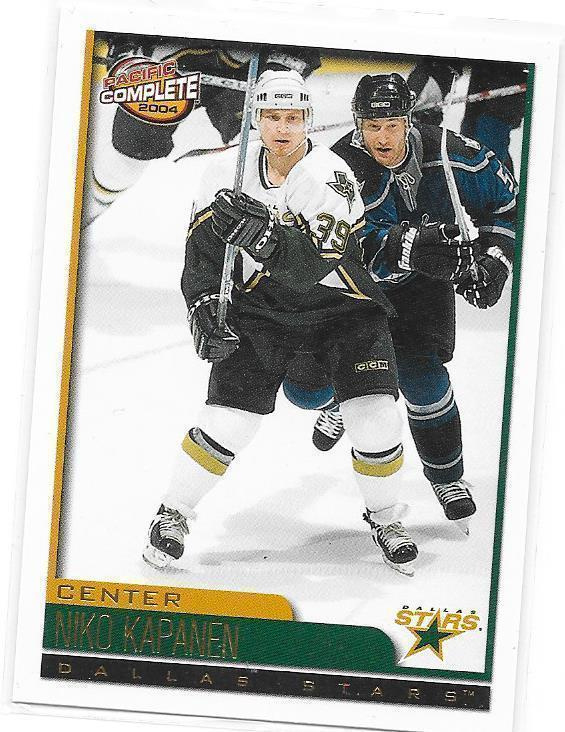2003-04 Pacific Complete #393 Niko Kapanen Dallas Stars