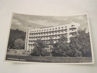VANHA Postikortti Hämeenlinna 1950-l Alkup.Mallikappale