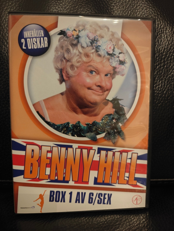 THE BENNY HILL SHOW BOX 1 2DVD Ruotsijulkaisu