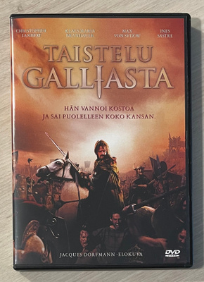 Taistelu Galliasta (2001) Christopher Lambert, Max von Sydow