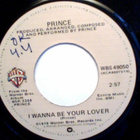 PRINCE :: I WANNA BE YOUR LOVER :: VINYYLI 7" 1979 - pikkukuva 2
