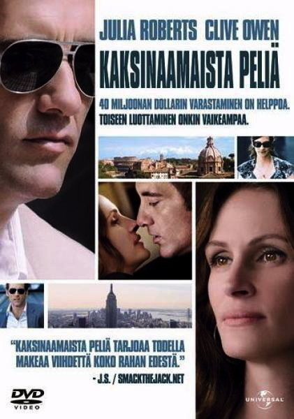 Kaksinaamaista peliä [DVD] Julia Roberts