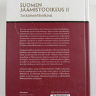 Aulis Aarnio : Suomen jäämistöoikeus 2 : Testamenttioikeus - pikkukuva 2