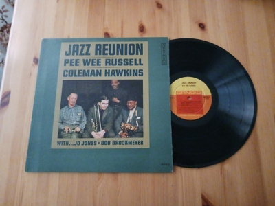Pee Wee Russell And Coleman Hawkins – Jazz Reunion lp 1961