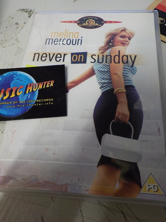 NEVER ON SUNDAY DVD (W)