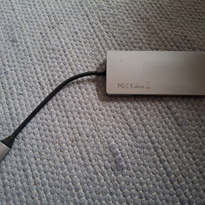 Satechi USB-C hub for Apple laptops (network, USB-A/C, HDMI)