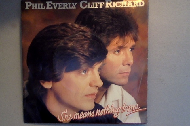 PHIL EVERLY/CLIFF RICHARD:SHE MEANS NOTHING TO ME : SINGLE 7