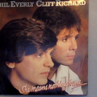 PHIL EVERLY/CLIFF RICHARD:SHE MEANS NOTHING TO ME : SINGLE 7 - pikkukuva 1