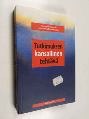 Tutkimuksen kansallinen tehtävä