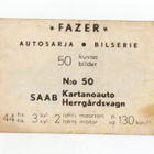 Purkkakuva Fazer AUTOSARJA n:o 50 SAAB - pikkukuva 2
