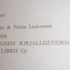 1968 1.p   I. K. Inha 1894 Vienan Karjala - pikkukuva 2