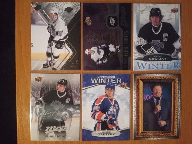 Wayne Gretzky uudempia kortteja 2€/kpl